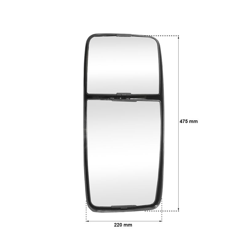 Espelho-Retrovisor-Direito-Completo-Bifocal-Convexo-VW-Constellation