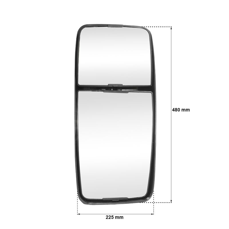 Espelho-Retrovisor-Esquerdo-Completo-Bifocal-Convexo-VW-Constellation