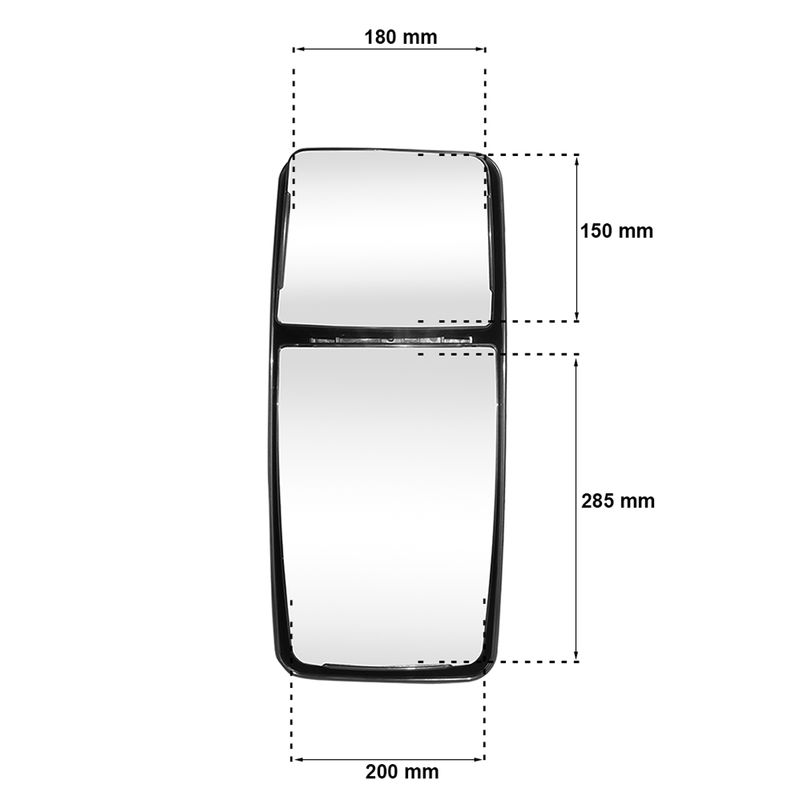 Espelho-Retrovisor-Direito-Eletrico-Bifocal-Convexo-VW-Constellation