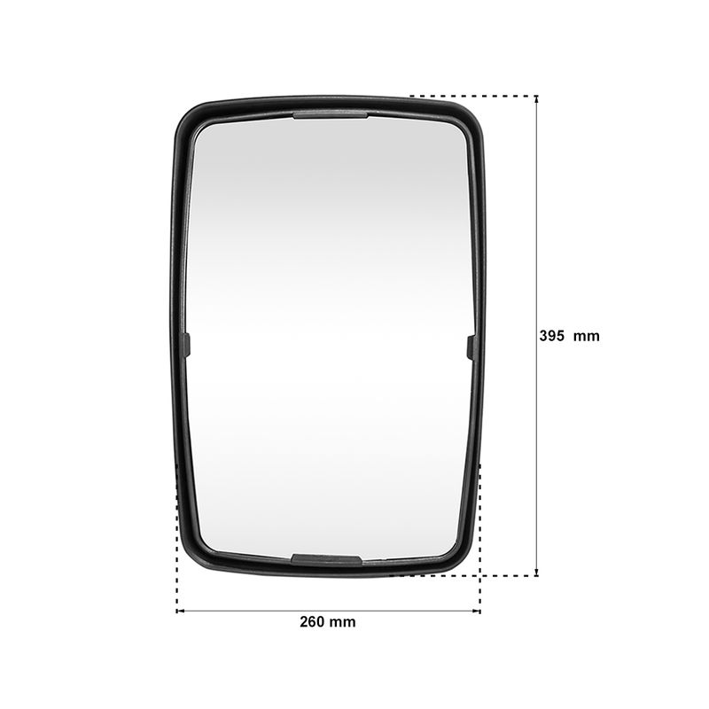 Espelho-Retrovisor-Direito-e-Esquerdo-Maior-Convexo-Manual-Ford-Cargo