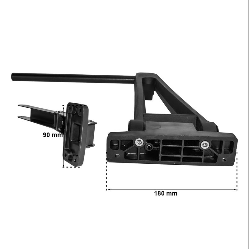Braco-Suporte-do-Espelho-Retrovisor-Esquerdo-com-Tirante-Ford-Cargo
