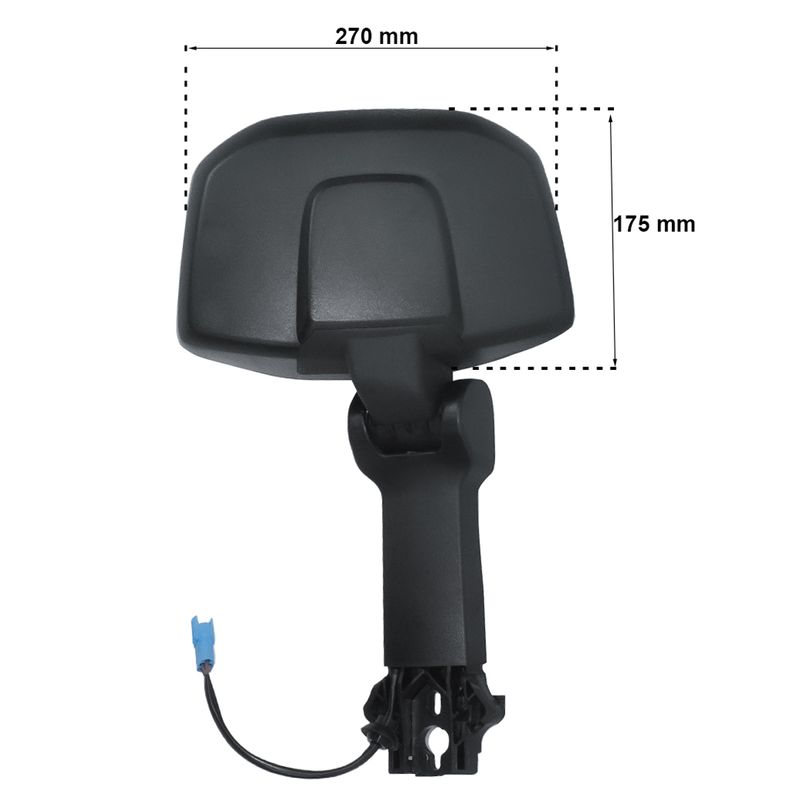 Espelho-Rampa-Frontal-Eletrico-com-Desembacador-DT-Scania-P-G-R-S-NTG