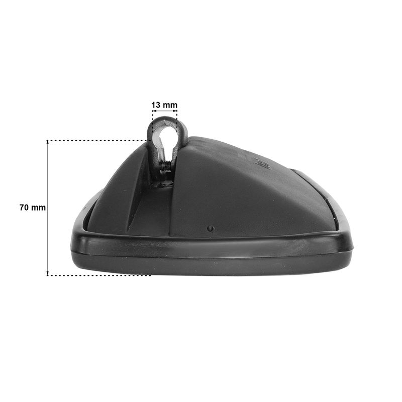 Espelho-Retrovisor-Direito-e-Esquerdo-com-Lente-Plana-Chevrolet-Ford-Volkswagen