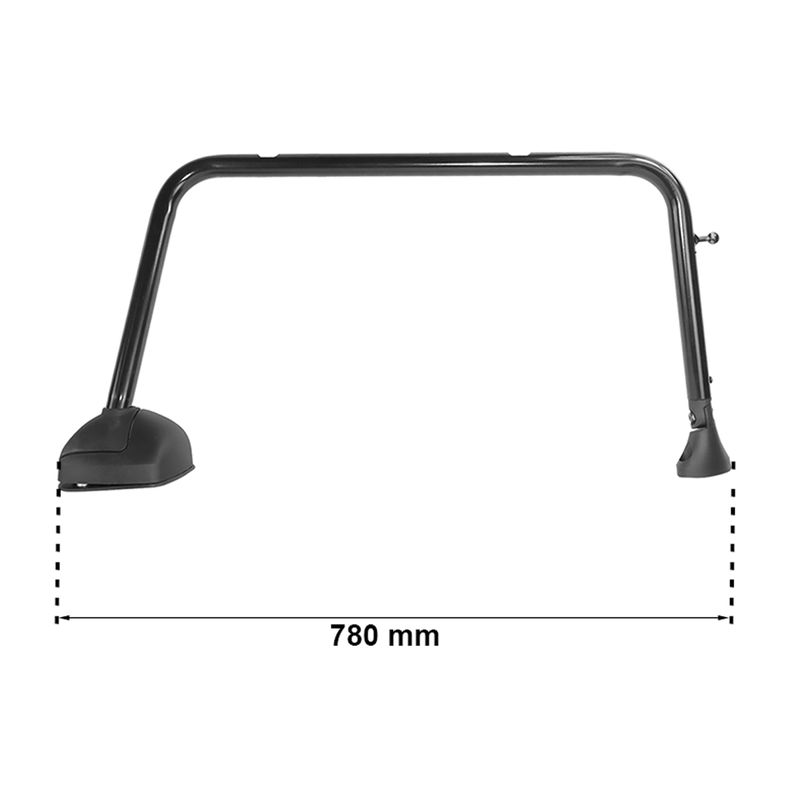 Braco-Suporte-do-Espelho-Retrovisor-Direito-Manual-Mercedes-Benz-Atego-e-Axor-