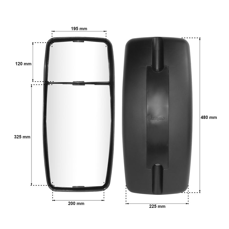 Espelho-Retrovisor-Direito-Completo-Bifocal-e-Convexo-Volkswagen-Constellation
