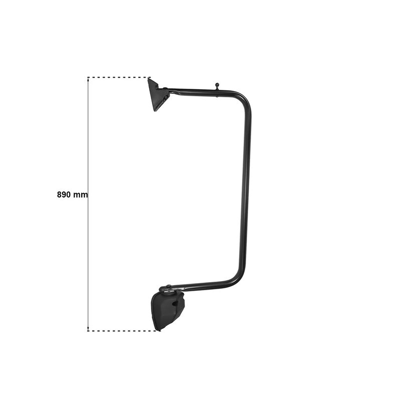 Espelho-Retrovisor-Esquerdo-Completo-Bifocal-Ford-Cargo
