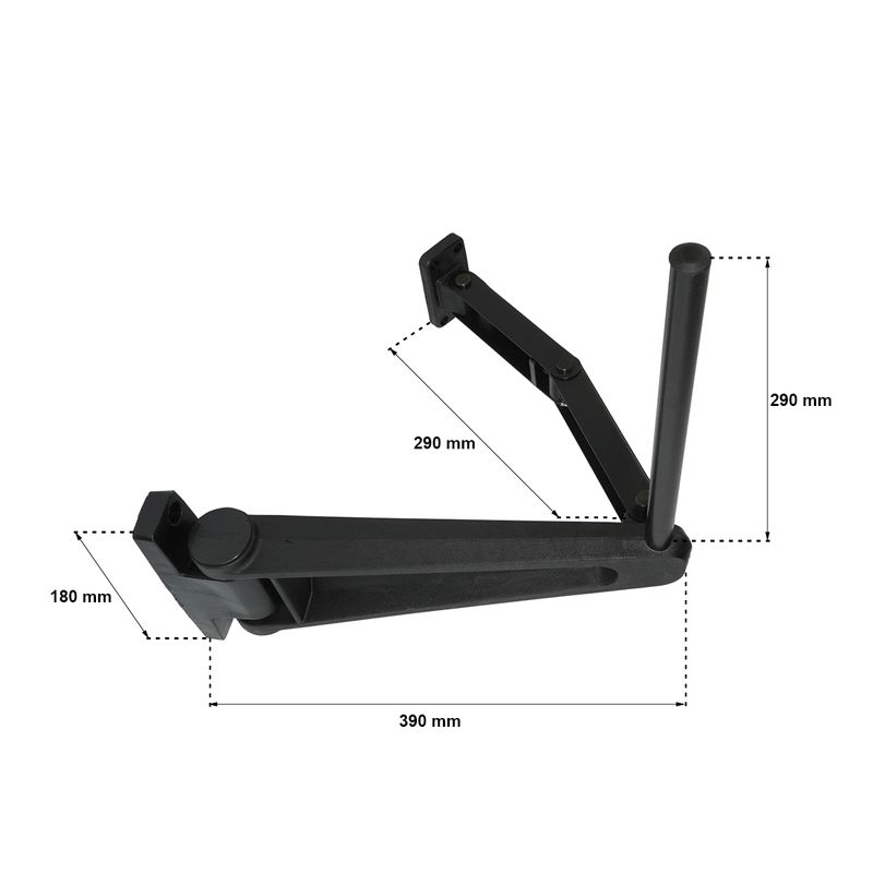 Espelho-Retrovisor-Esquerdo-Completo-Convexo-Simples-Ford-Cargo