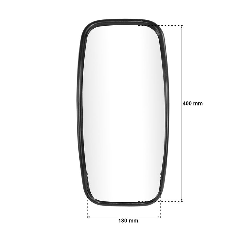 Espelho-Retrovisor-Manual-Esquerdo-Completo-Convexo-MB-Accelo-715C-915C