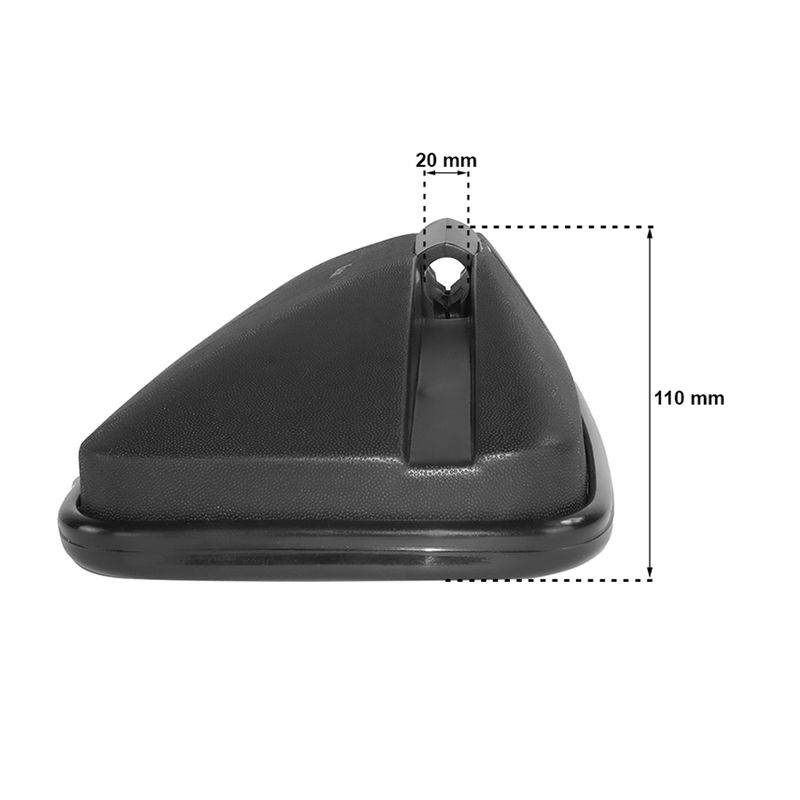 Espelho-Retrovisor-Manual-Esquerdo-Completo-Convexo-MB-Accelo-715C-915C