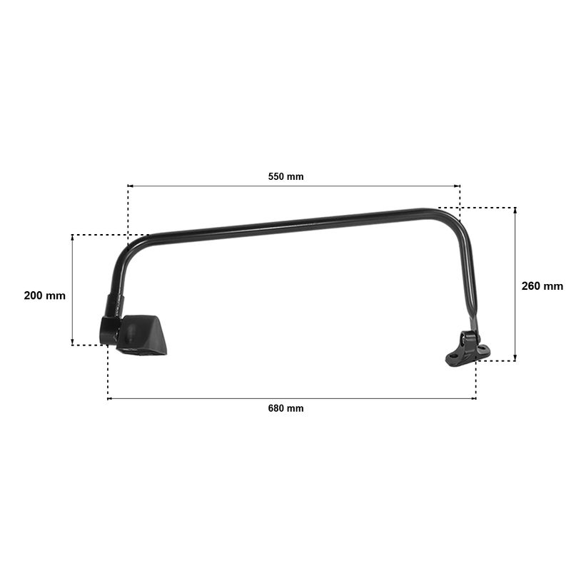 Espelho-Retrovisor-Manual-Esquerdo-Completo-Convexo-MB-Accelo-715C-915C