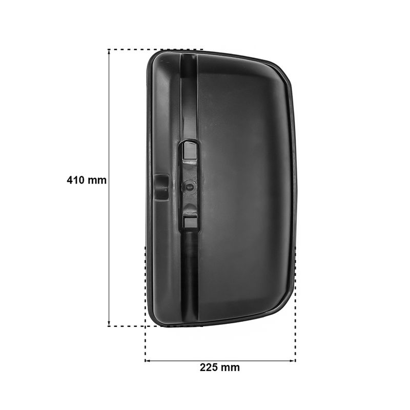 Espelho-Retrovisor-Direito-e-Esquerdo-Manual-com-Lente-Plana-VW-Delivery-Worker-E5
