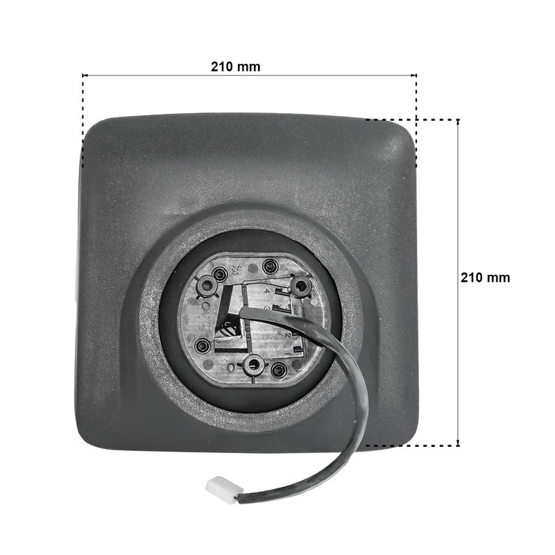 Espelho-Retrovisor-Auxiliar-Direito-e-Esquerdo-Eletrico-Com-desembacador-Volvo-FH-
