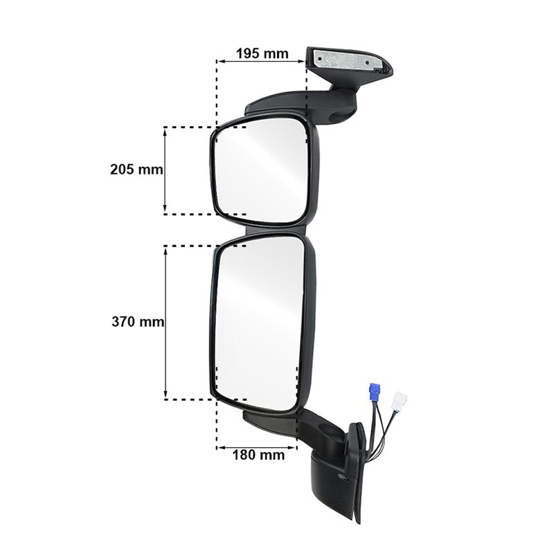Espelho-Retrovisor-Completo-Esquerdo-Eletrico-com-Desembacador-Iveco-Hiway-Tector-9.190-11.190