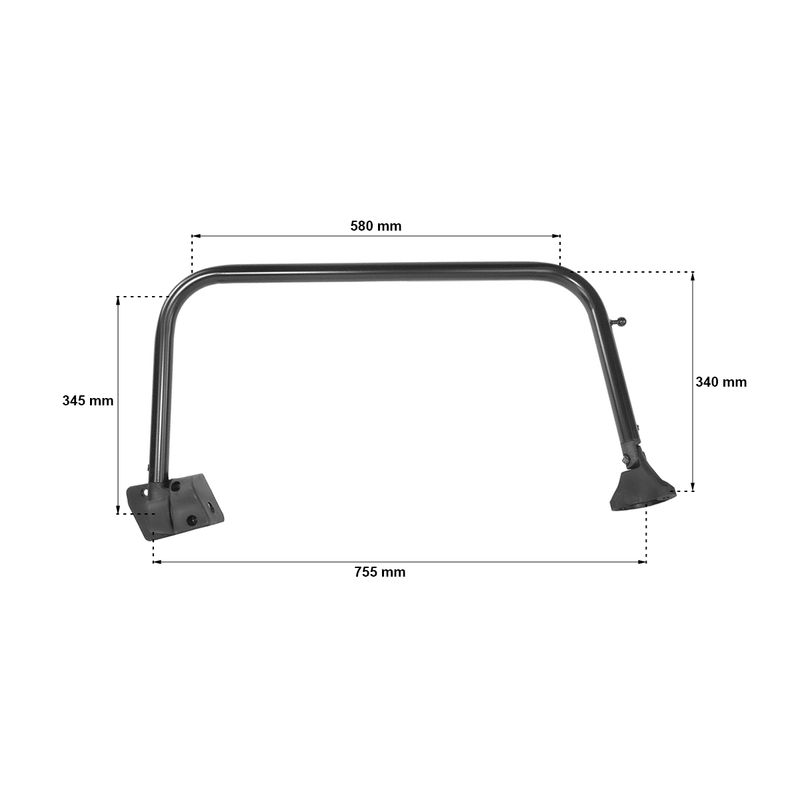 Braco-Suporte-do-Espelho-Retrovisor-Direito-Mercedes-Benz-1938S-1944S-Atego-e-Axor