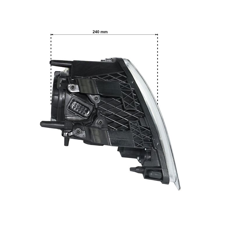 Farol-Superior-Esquerdo-H7-com-Pisca-e-LED-Volvo-FH12-FM12-FH13-FM13