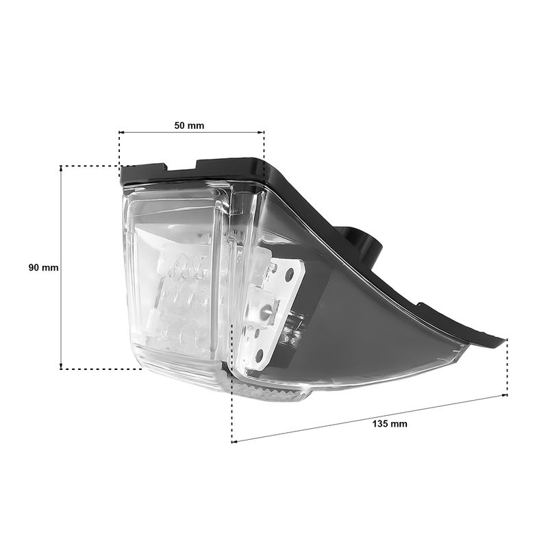 Sinaleira-Seta-Dianteira-Direita-Cristal-com-LED-24V-Volvo-FH12-FH13-FM12-FM13