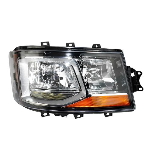 Farol Direito com Lâmpada H7 e Regulagem Manual Scania NTG P G R S Serie 6/S6