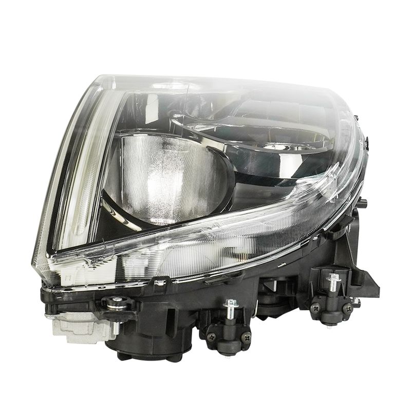 Farol-Direito-Com-Led-DRL-Posicao-Mascara-Negra-Mercedes-benz-Actros-