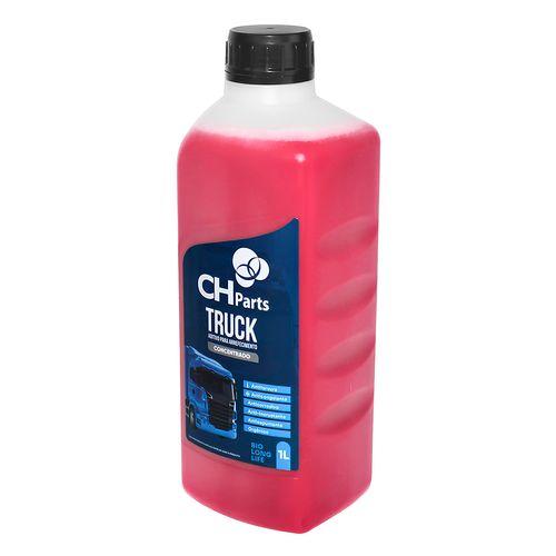 Aditivo Radiador Concentrado Orgânico Rosa 1L para motores Diesel