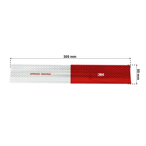 Faixa Refletiva Lateral Direita Conspicuity 50x305mm