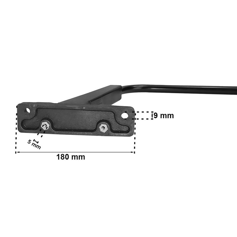 Braco-Suporte-do-Espelho-Retrovisor-Direito-Ford-Cargo-814-815-915-ate-2008
