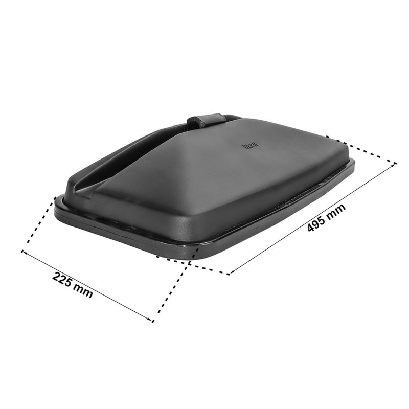 Espelho-Retrovisor-Direito-Manual-Plano-Bifocal-Convexo-Scania-112-113