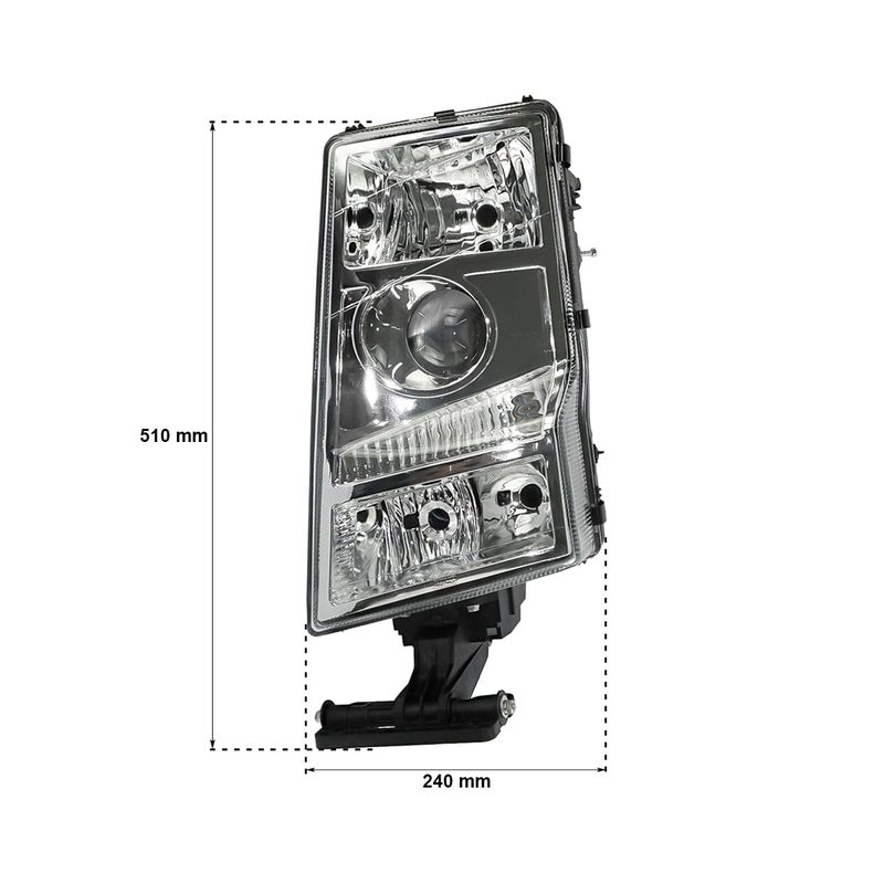farol-esquerdo-chicote-do-conector-redondo-lampada-h7-fh12-e-fm12