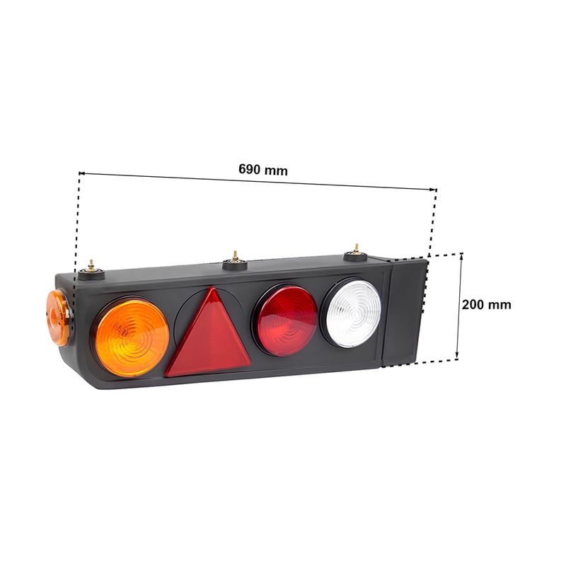 sinaleira-traseira-esquerda-com-base-metalizada-lentes-redondas-e-triangulo-retrorefletor