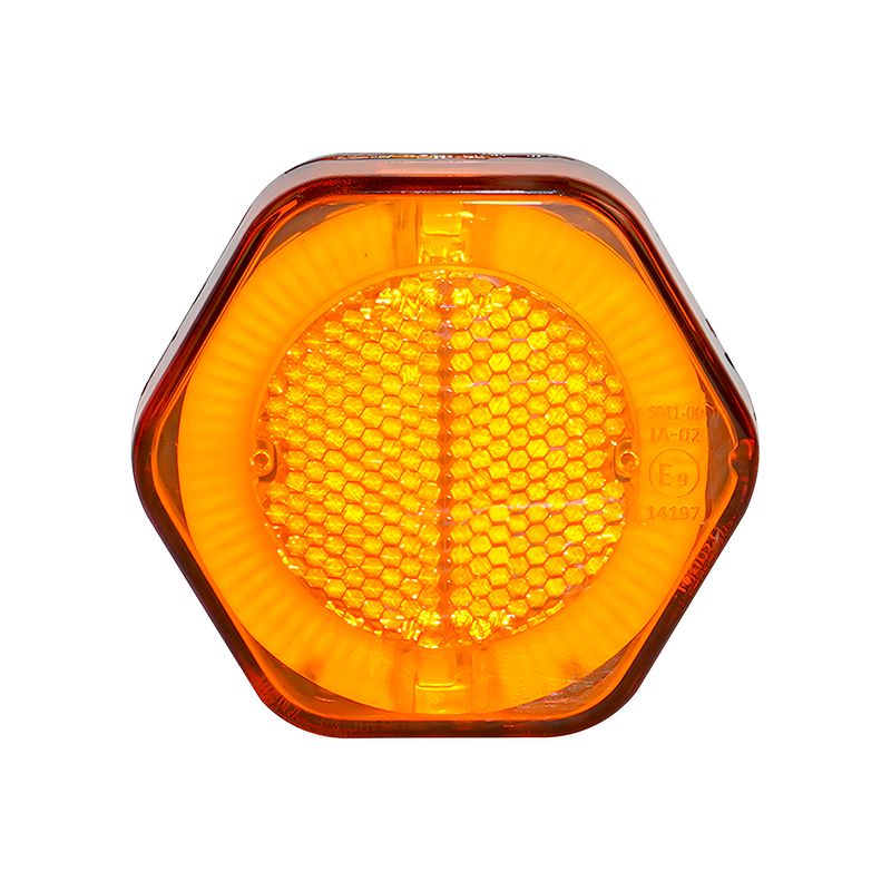 sinaleira-lateral-carreta-amarela-com-guia-de-luz-e-led-bivolt