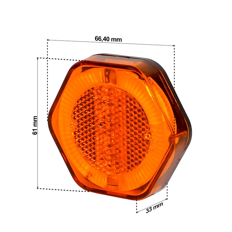 sinaleira-lateral-carreta-amarela-com-guia-de-luz-e-led-bivolt