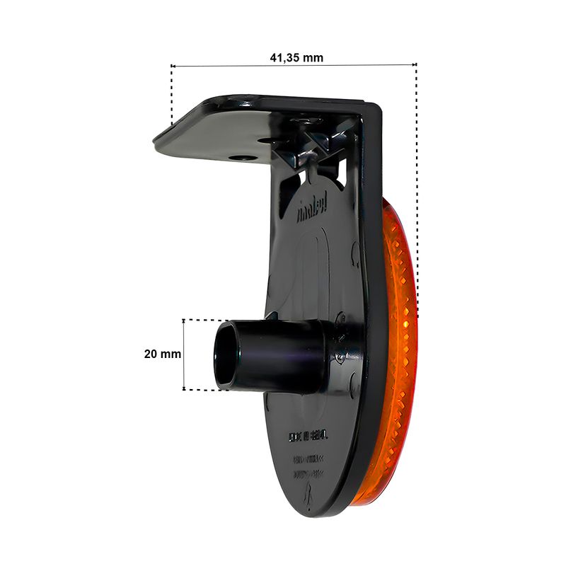 sinaleira-lateral-carreta-amarela-com-led-bivolt