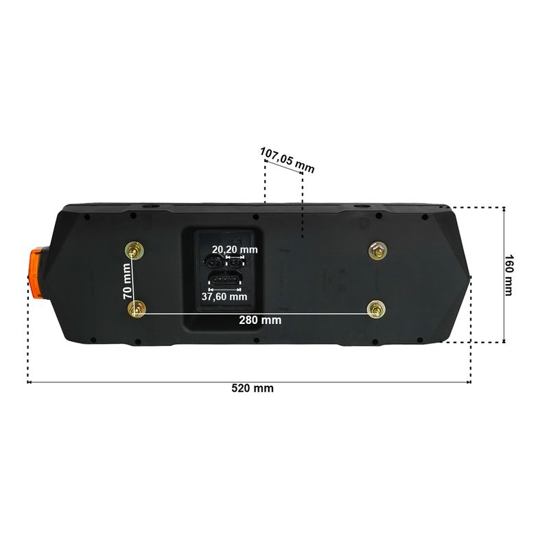 sinaleira-traseira-direita-bicolor-cristal-vermelha-com-led-24v