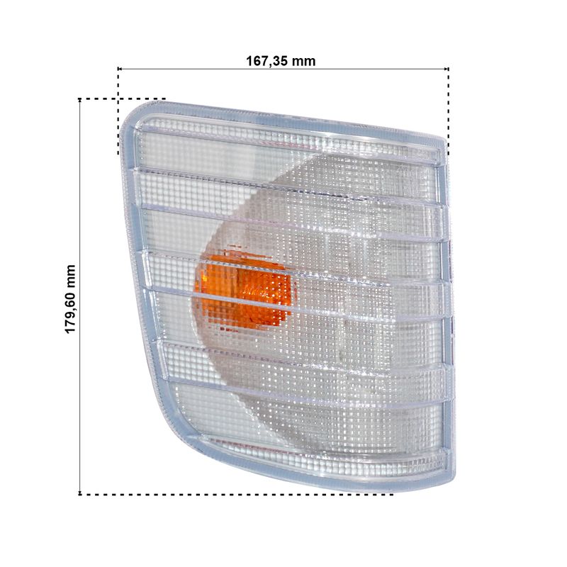 Sinaleira-Seta-Dianteira-Direita-Cristal-Mercedes-Benz-1218-1418-1618