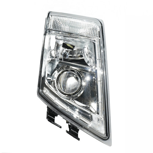 Farol Superior Direito H4 H7 com Pisca e LED Volvo FH12 FM12 FH13 FM13
