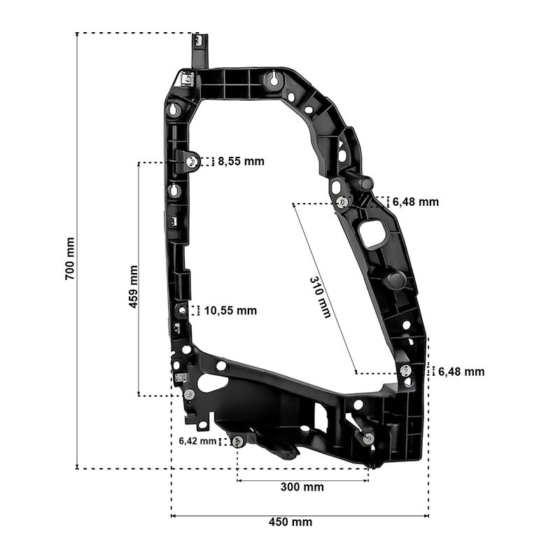 suporte-farol-direito-volvo-new-fh-new-fm-2021-em-diante