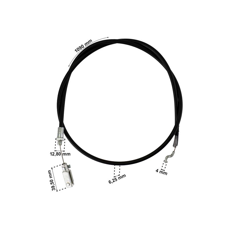 cabo-de-trava-da-grade-da-cabine-1000mm-mercedes-benz
