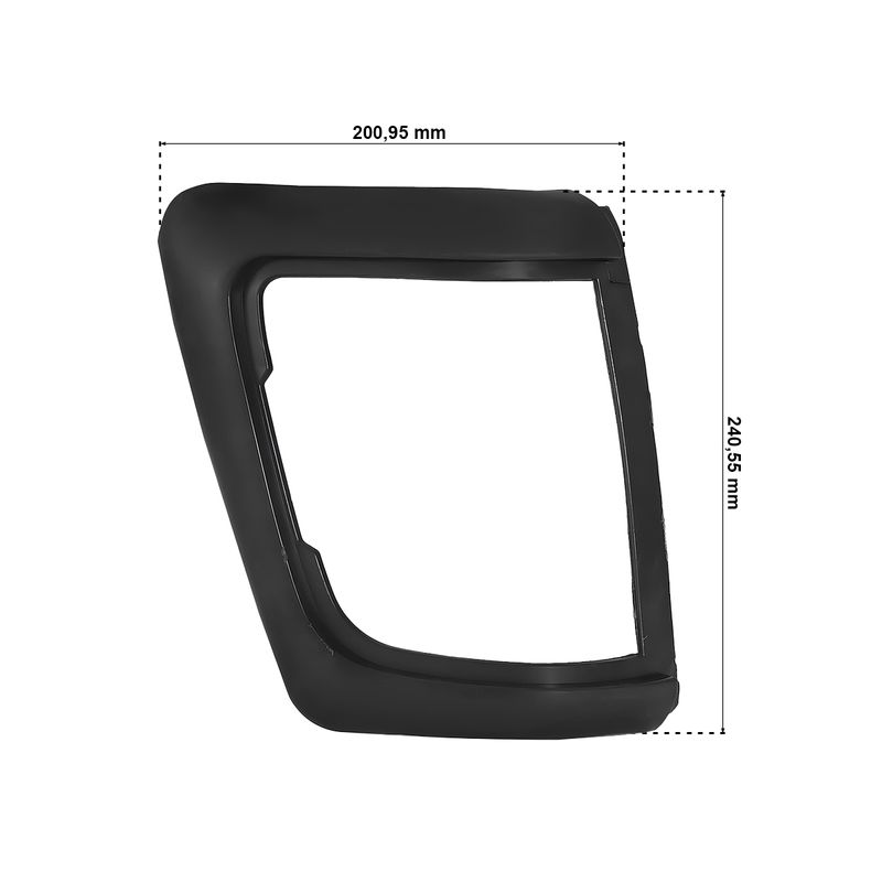 Moldura da Sinaleira Seta Dianteira Direita Mercedes-Benz-1756380139397