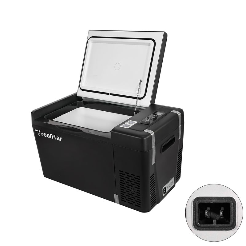 Geladeira Portátil 22L Bivolt Resfri Ar 12V 24V-1758217052859