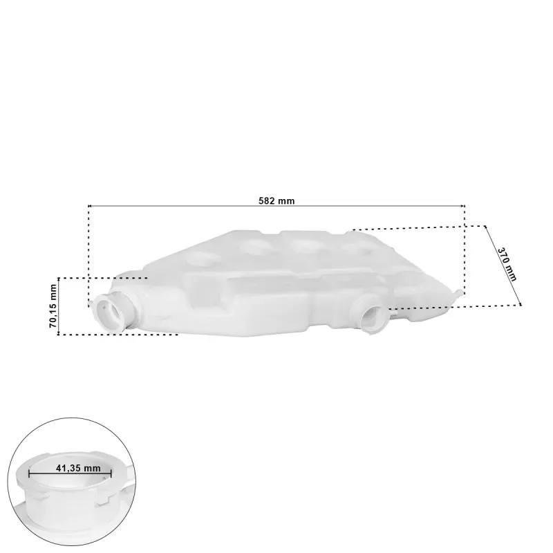 Tanque com pensação Radiador 000003-1786020618251