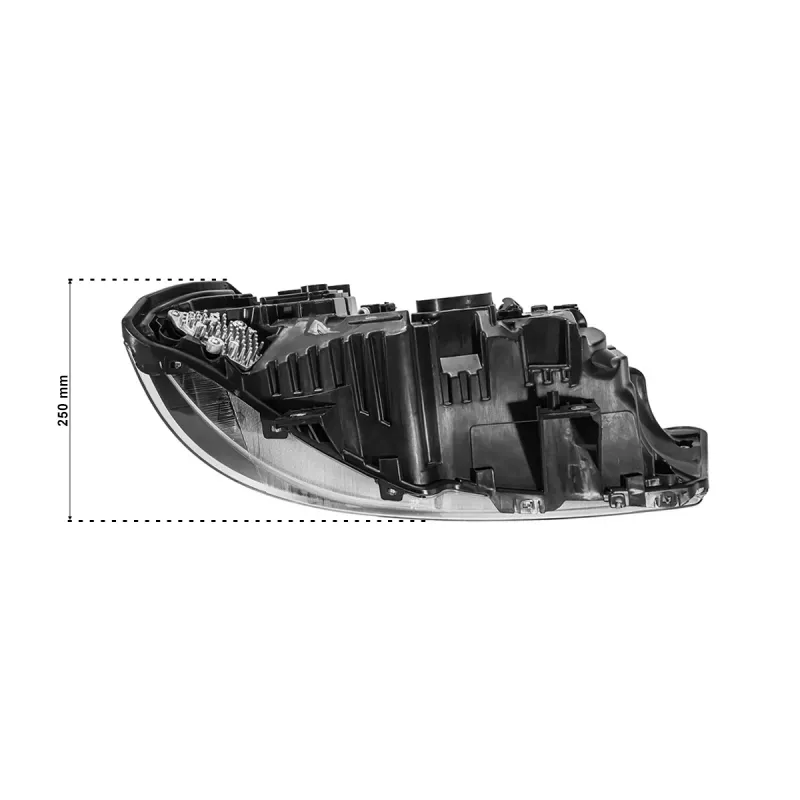 Farol Direito Full LED com LED DRL e Regulagem Elétrica CI401344 Iveco S-Way-1786111711784