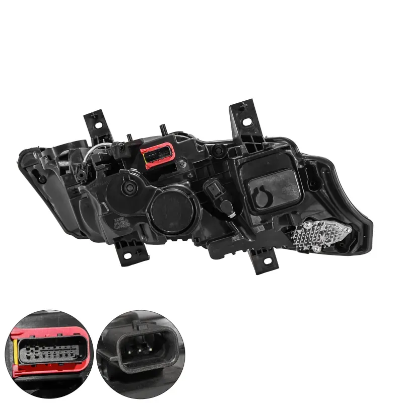 Farol Esquerdo Full LED com LED DRL e Regulagem Elétrica CI401345 Iveco S-Way-1786112790556