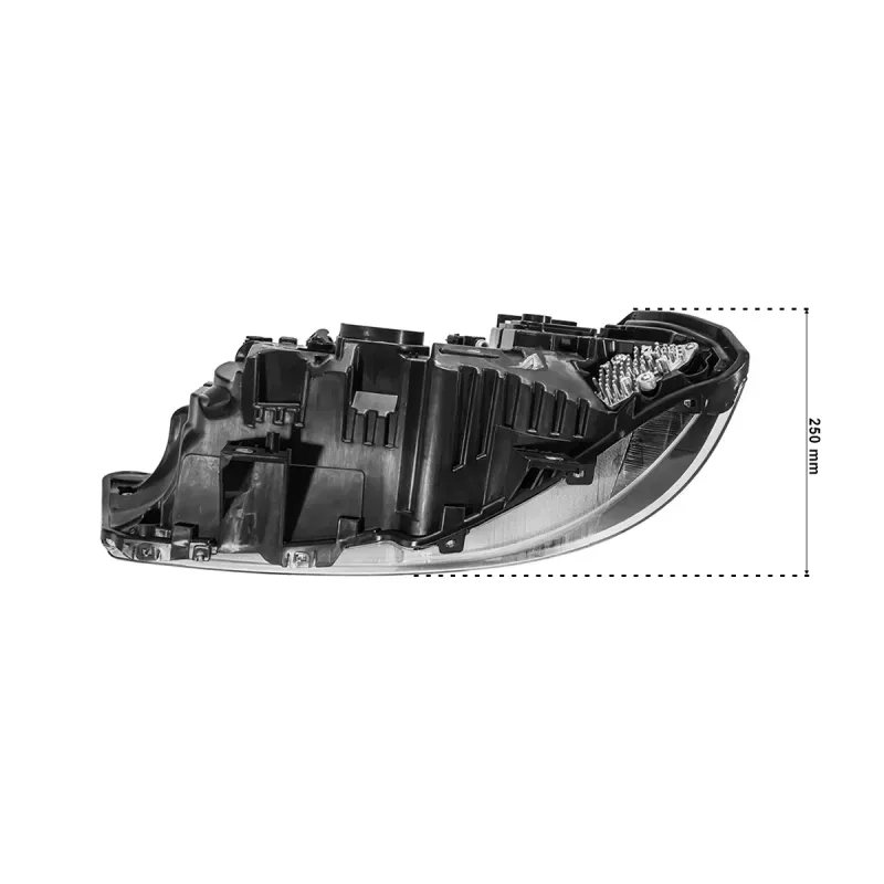 Farol Esquerdo Full LED com LED DRL e Regulagem Elétrica CI401345 Iveco S-Way-1786112809884