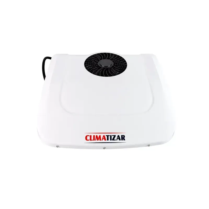 Ar Condicionado Caminhão Elétrico de Teto 24V Quente e Frio 7500 BTUs Climatizar-1790276306781