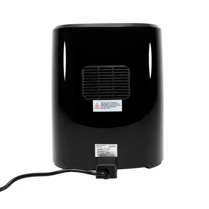 Panela Elétrica Caminhão Motorhome Air Fryer 24v 4L 250w-1791902768068
